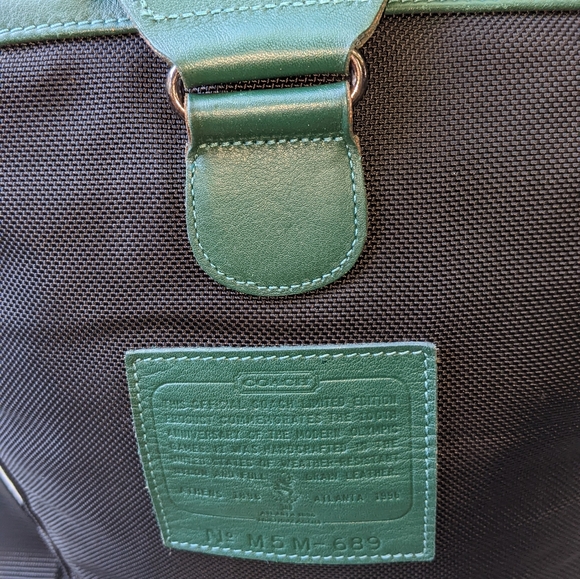 RARE Coach Drawstring Backpack - Picture 9 of 12